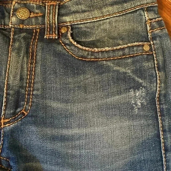 Roberto Cavalli Jean shorts - 4 in inseam - no size see measurement - Picture 3 of 7